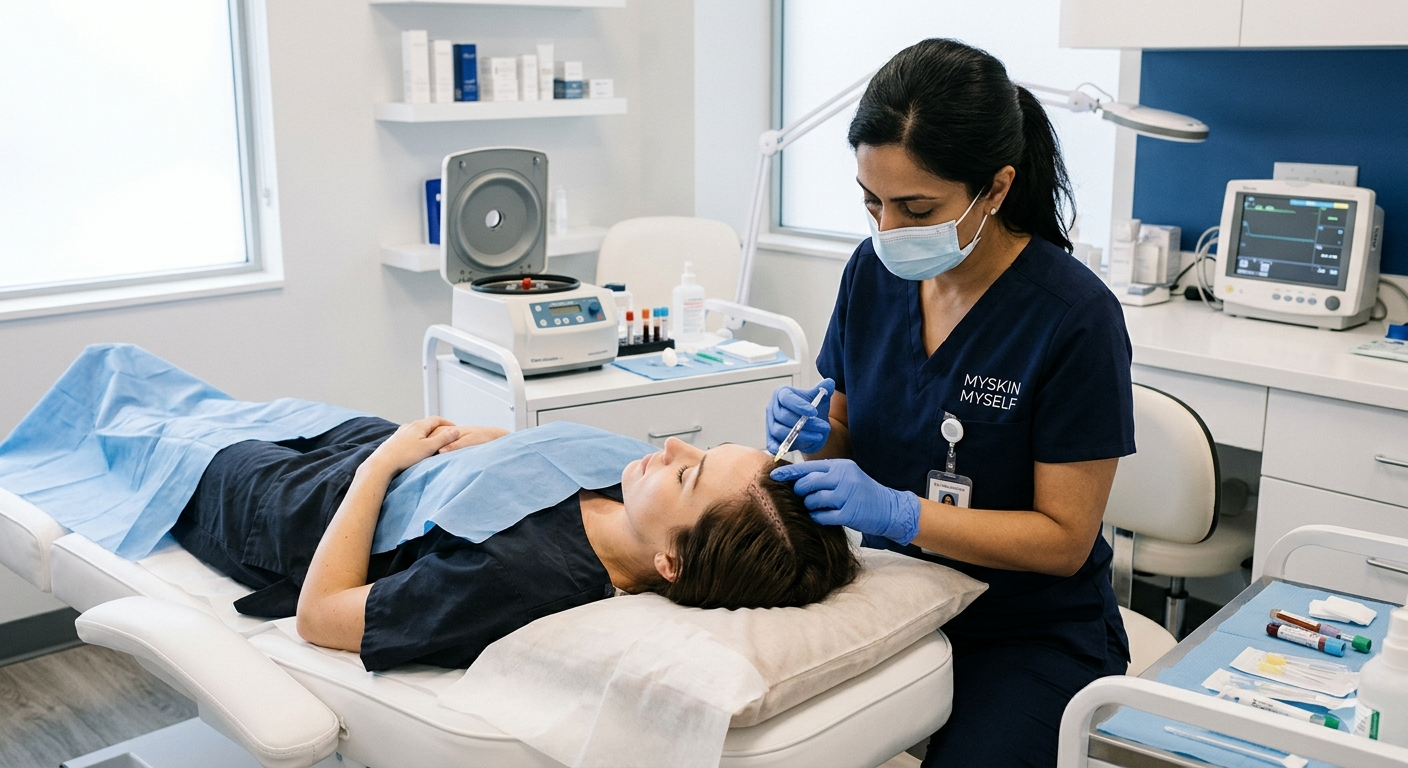PRP hair treatment in Gachibowli, Hyderabad